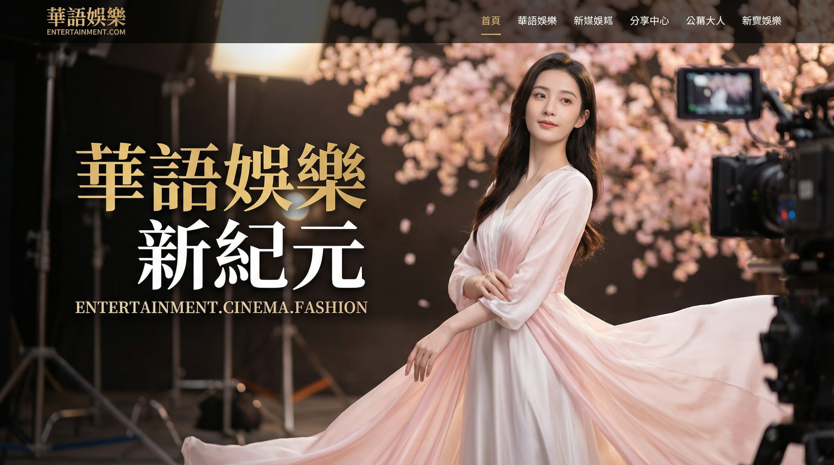 探花传媒影视传媒社区平台首页Banner